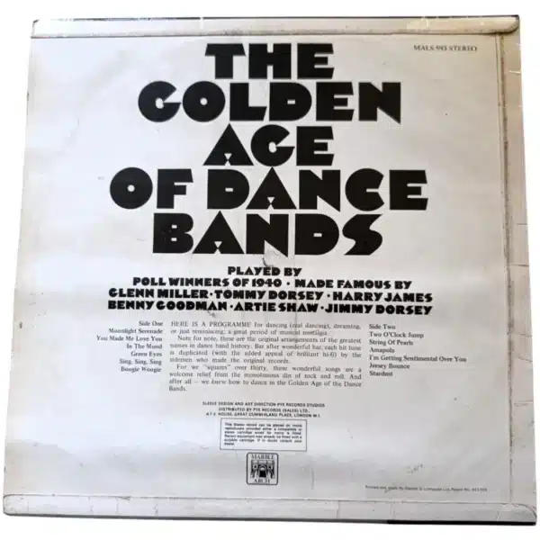 Vinil LP The Golden Age of Dance Bands – Vários Artistas