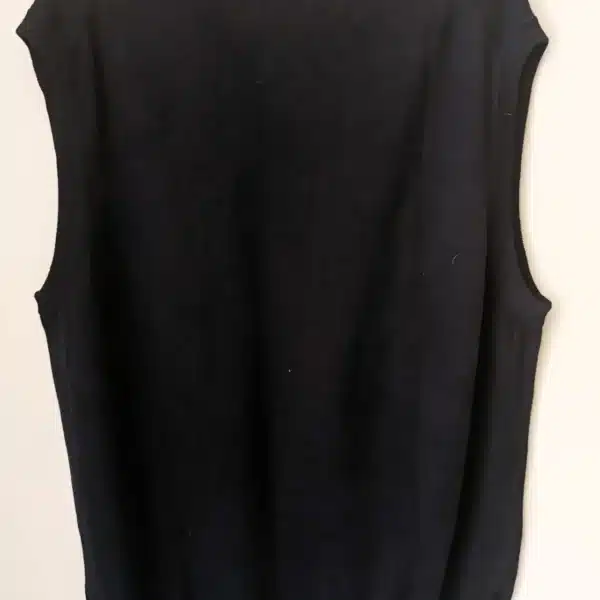 Colete de Malha Vintage – Preto