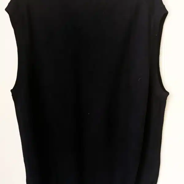 Colete de Malha Vintage – Preto